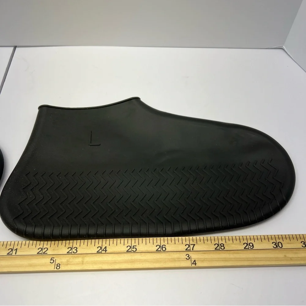 Reusable Waterproof Silicone Shoe Covers Non-Slip, Foldable, Large
